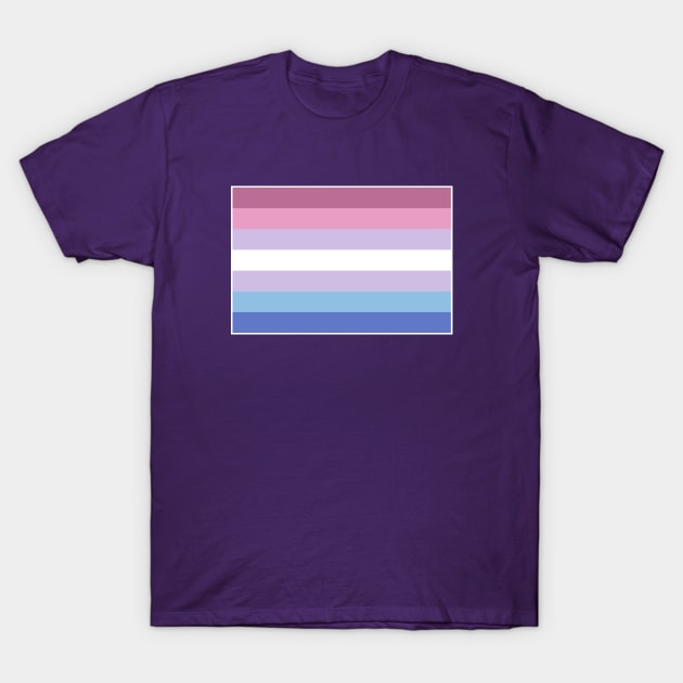 Bigender Flag T-Shirt by AnnaBanana